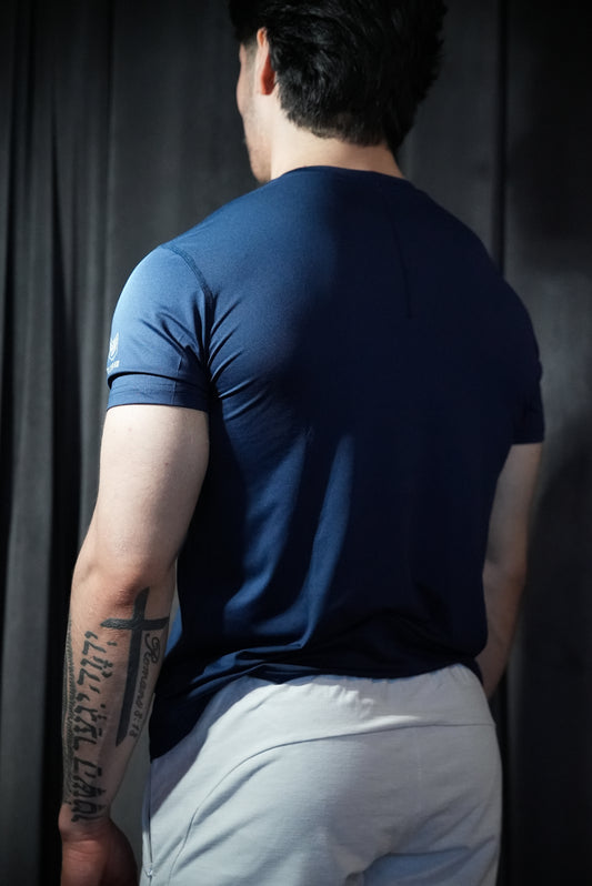Elemental Short Sleeve - Navy