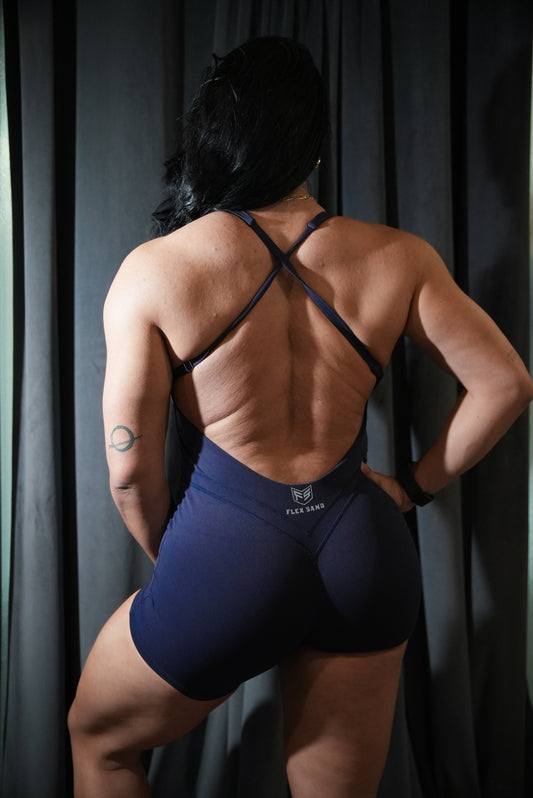 Keystone Romper - Navy