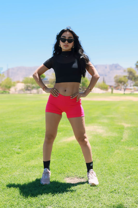 Waves of Pastel- Mesh Top