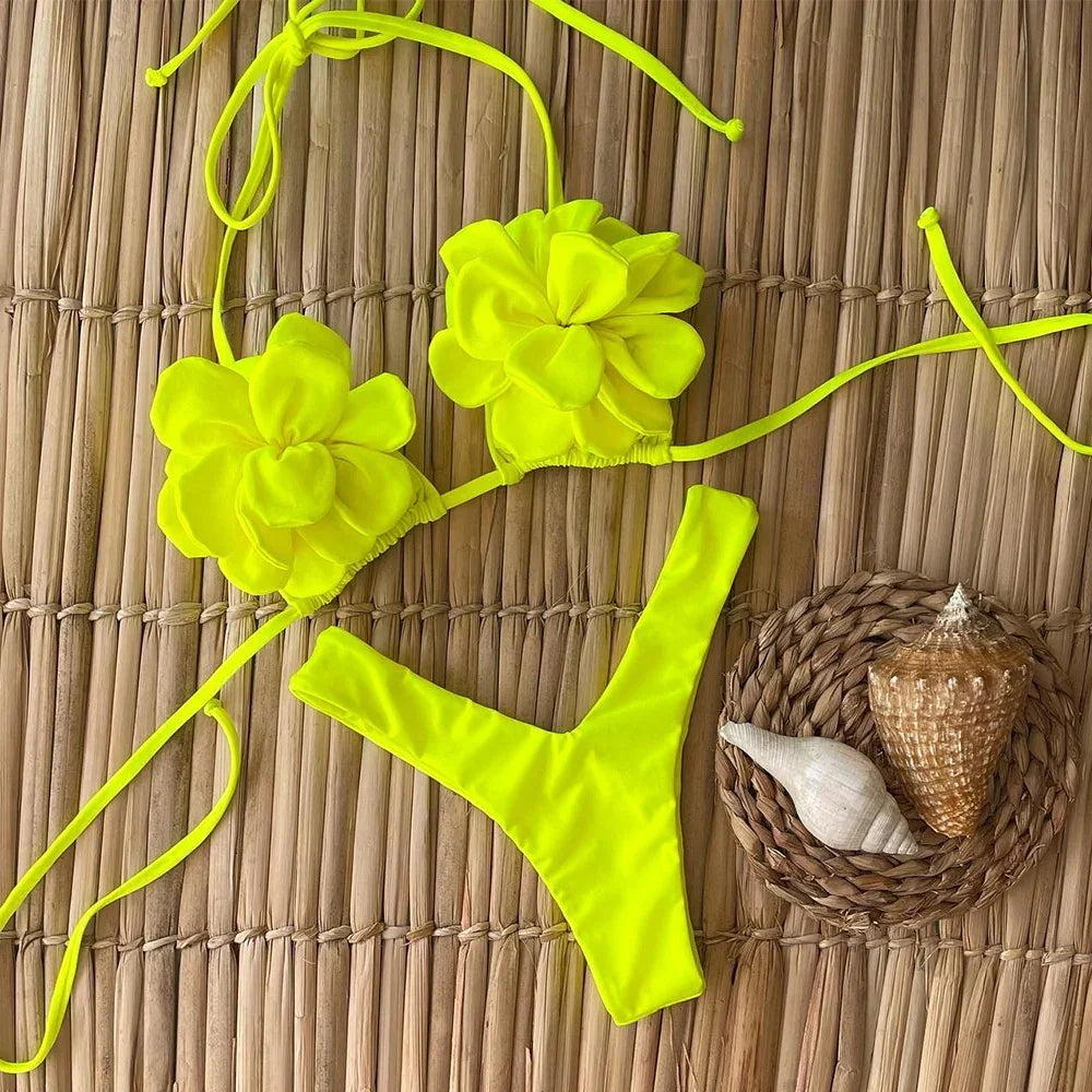 Lei 2Pc-Neon Yellow