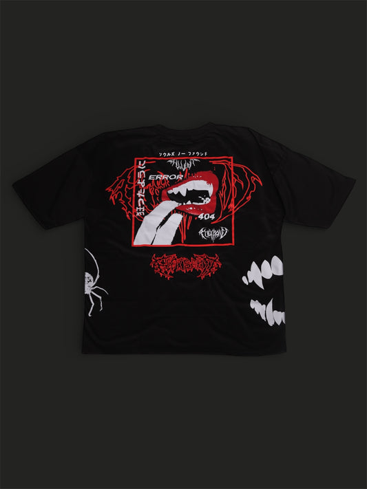 𝗘̘̚𝗿̘̚𝗿̘̚𝗼̘̚𝗿̘̚ 𝟰̘̚𝟬̘̚𝟰̘̚: Calamity - Hellbent: Gluttonous Ghoul Graphic Tee