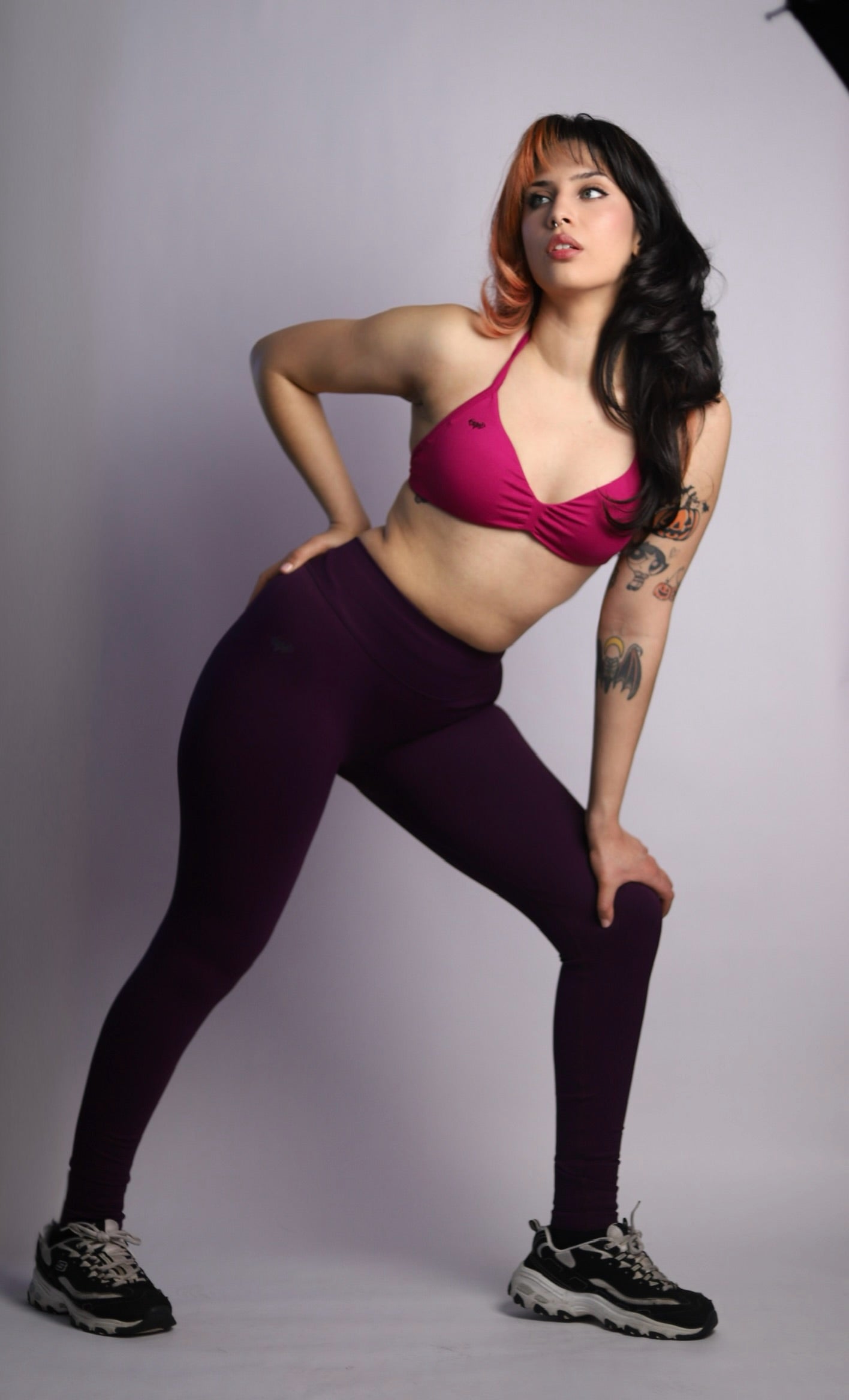 𝗘̘̚𝗿̘̚𝗿̘̚𝗼̘̚𝗿̘̚ 𝟰̘̚𝟬̘̚𝟰̘̚: Dawn - Nullweaver Leggings in Twilight