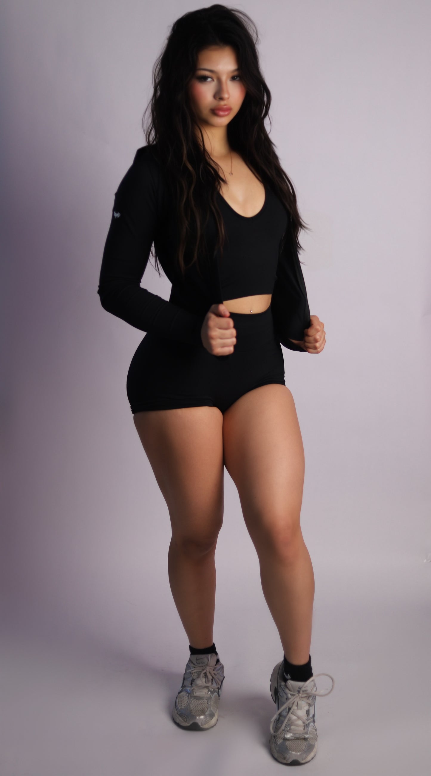 𝗘̘̚𝗿̘̚𝗿̘̚𝗼̘̚𝗿̘̚ 𝟰̘̚𝟬̘̚𝟰̘̚: Dawn - Glitchborne Valkyrie Set in Obsidian