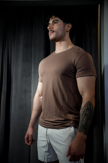 Elemental Short Sleeve - Brown