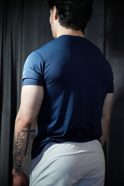 Elemental Short Sleeve - Navy