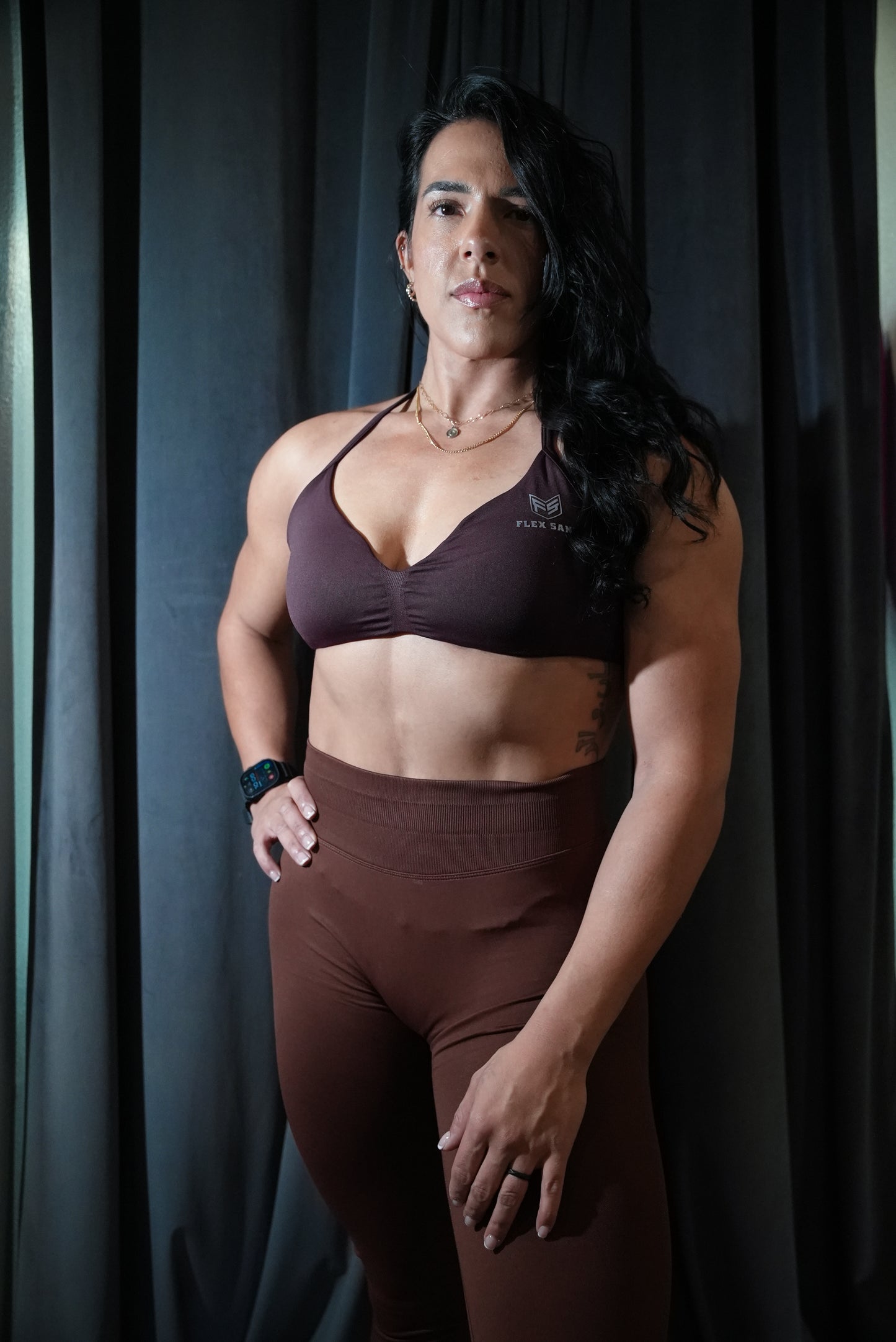 Hereditary Sports Bra - Purple Mauve