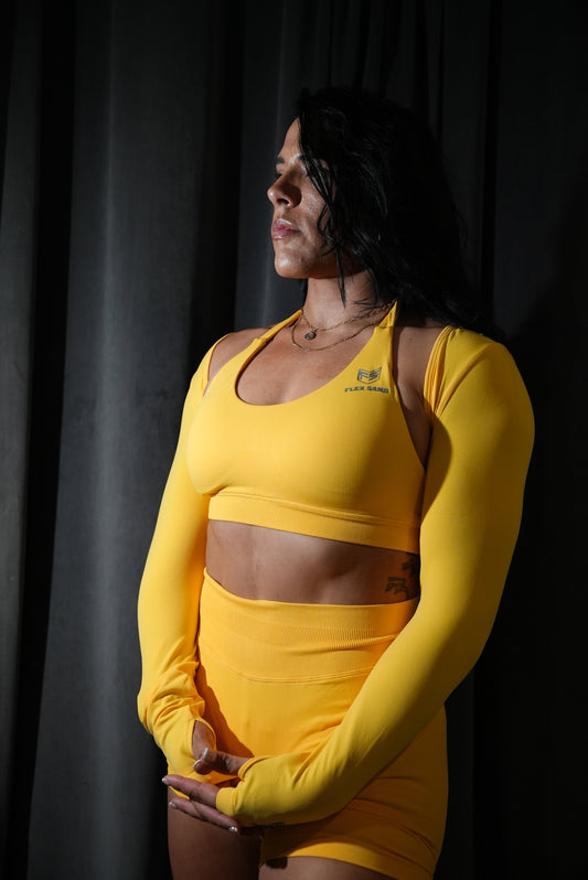 Kinetic Shrug - Goldenrod
