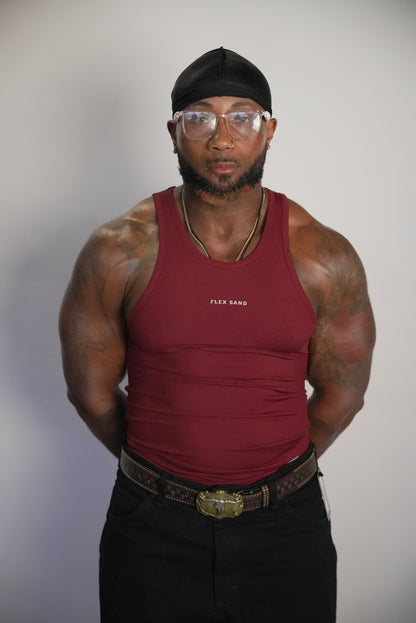 Vitality Tank- Maroon