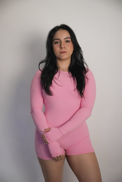 Bloom Romper - Pink