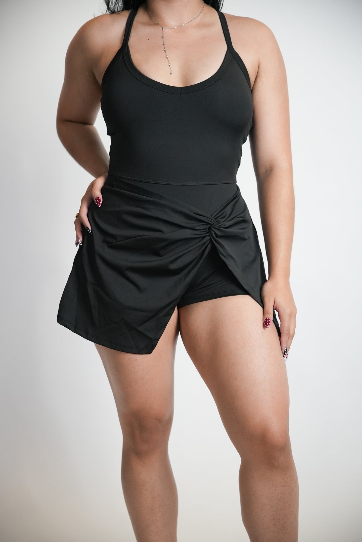 Rush Wrap Dress - Black