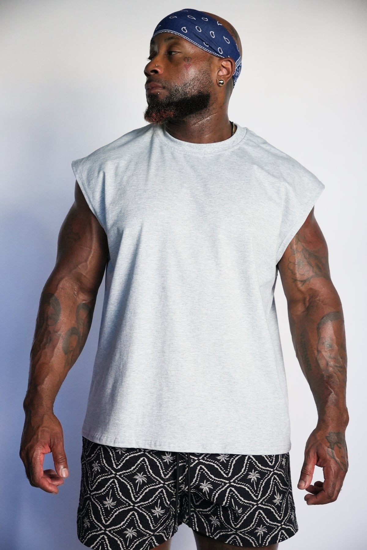 Cap Stone Cutoff - Gray