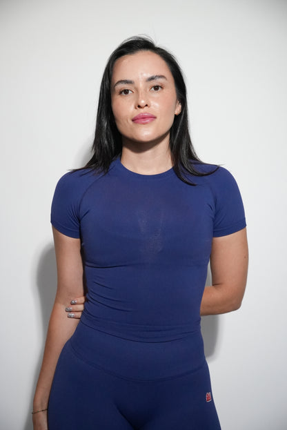 Stone Fox Short Sleeve - Navy