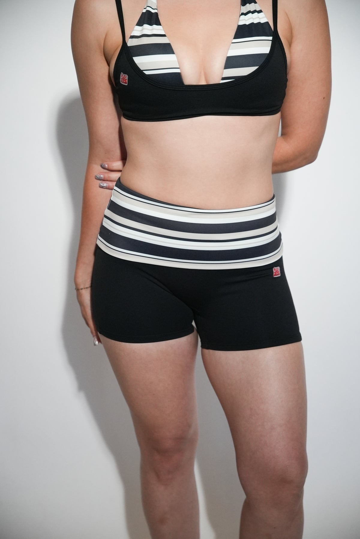 Deco Set - Black Shorts Stripe