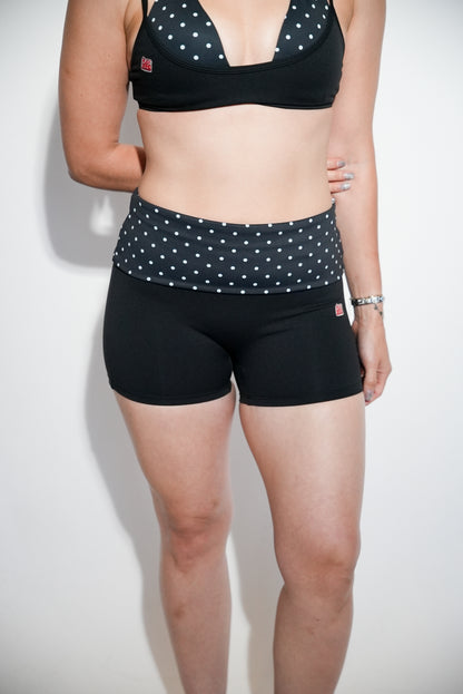 Deco Set - Black Shorts Polka Dot