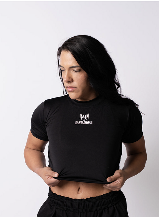 Flex-Ability - Glide Cropped Compression shirt