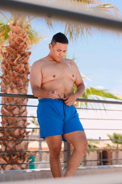 Bay Blue Mens Trunks