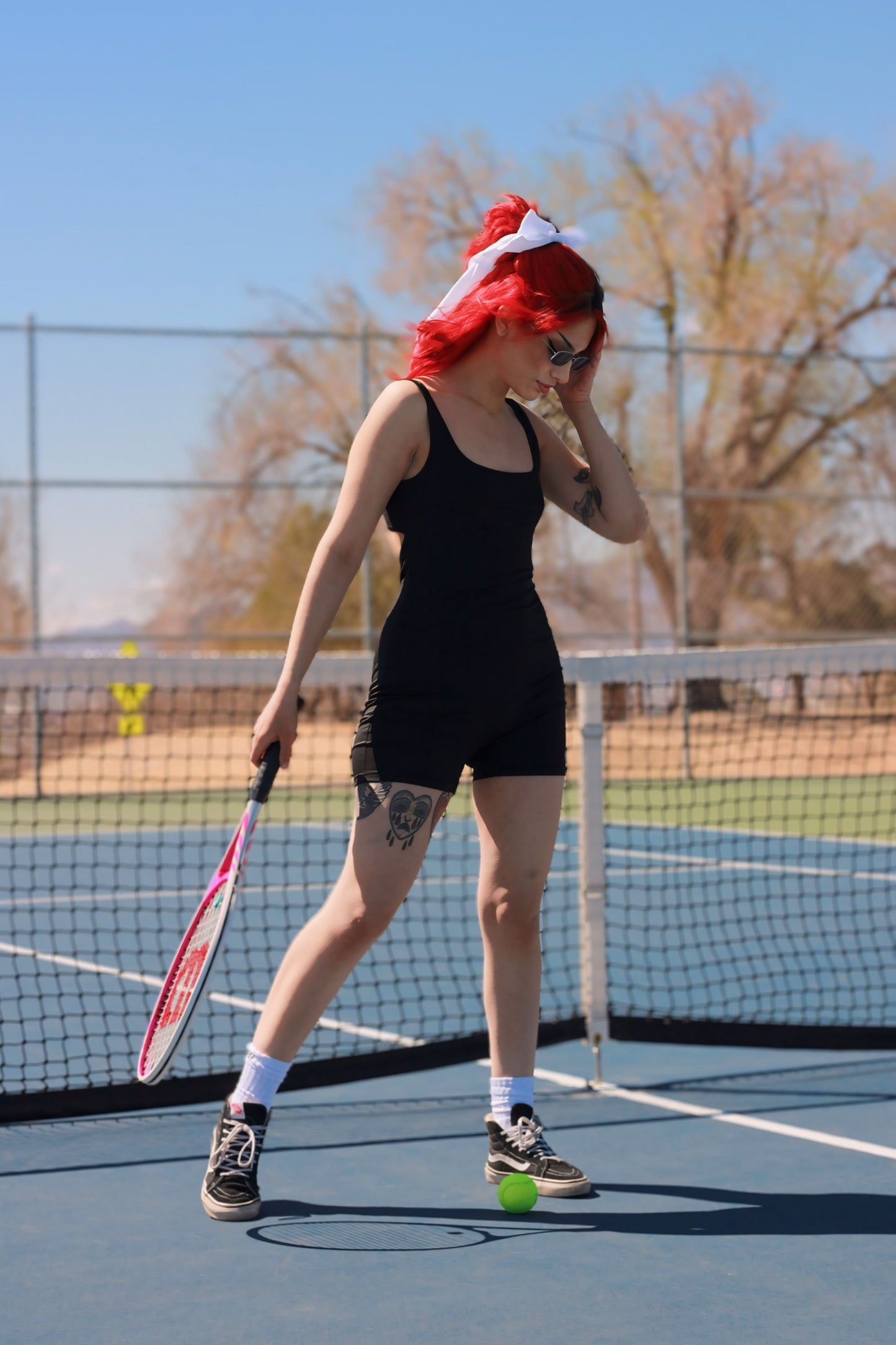 Conch Booty Romper- Black