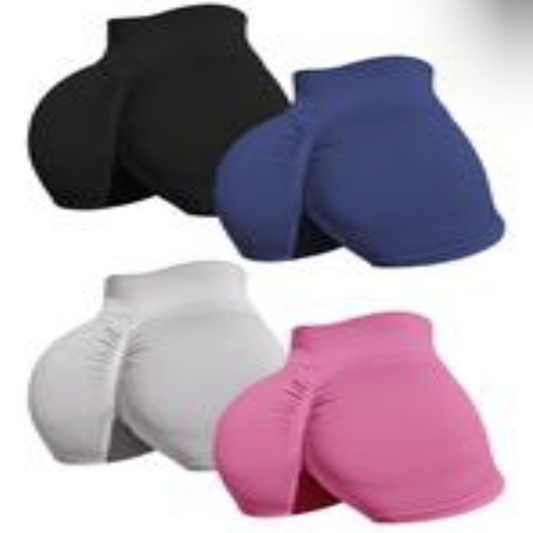 Conch Booty Shorts- Hot Pink