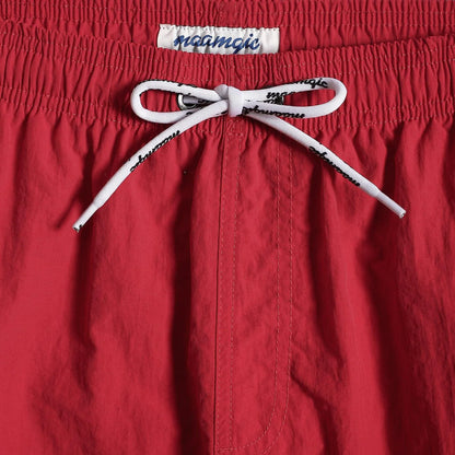 4.5 Inch Short Swim Trunks Slim Fit - Bright Red