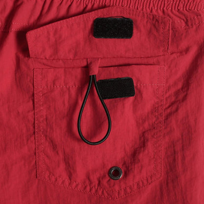 4.5 Inch Short Swim Trunks Slim Fit - Bright Red