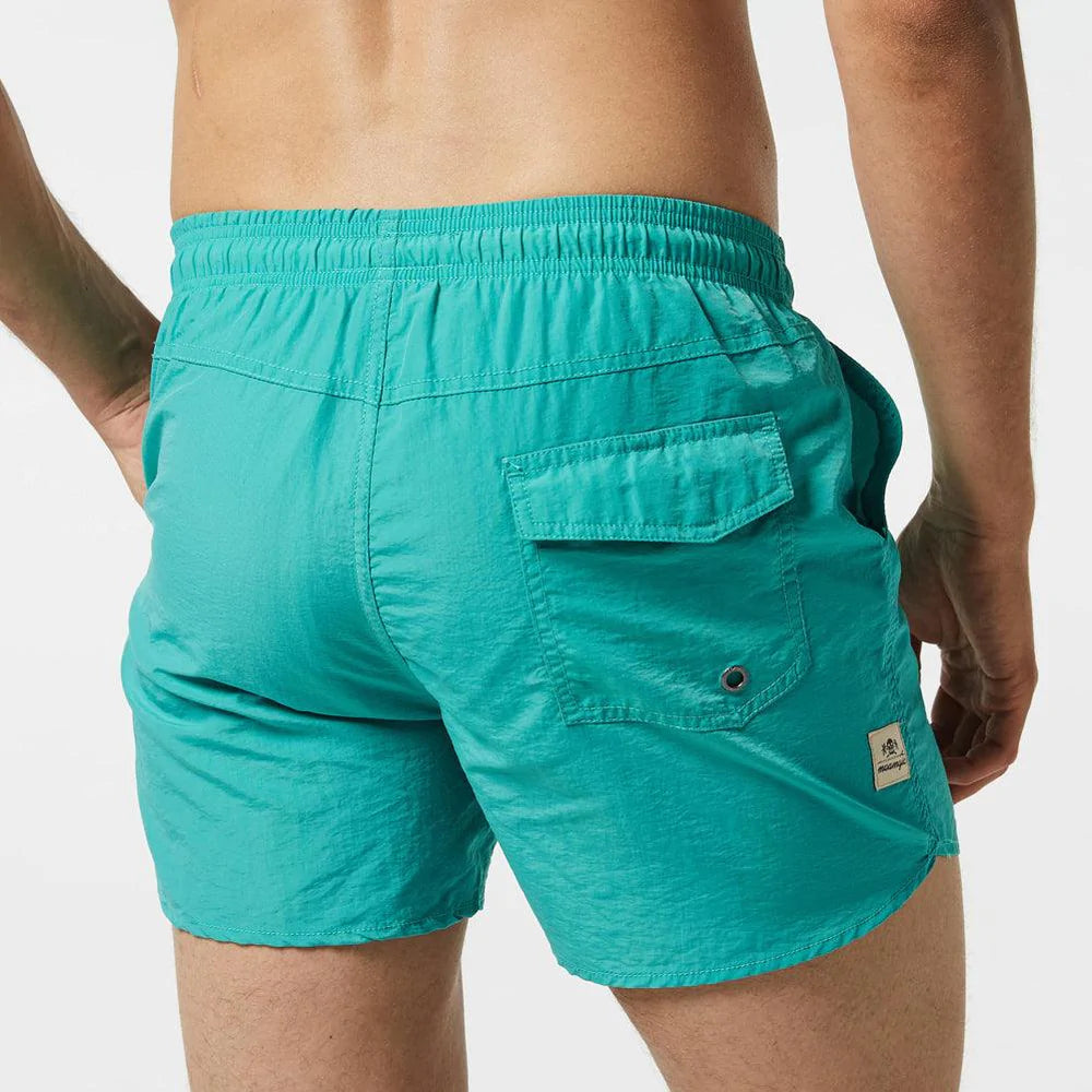 4.5 Inch Short Swim Trunks Slim Fit - Lake Green