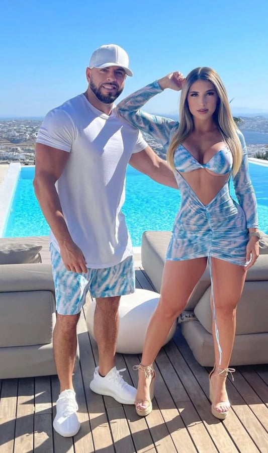 AGUA MEN TRUNKS 5.5" & 7.5" STRETCH by Papi Swim