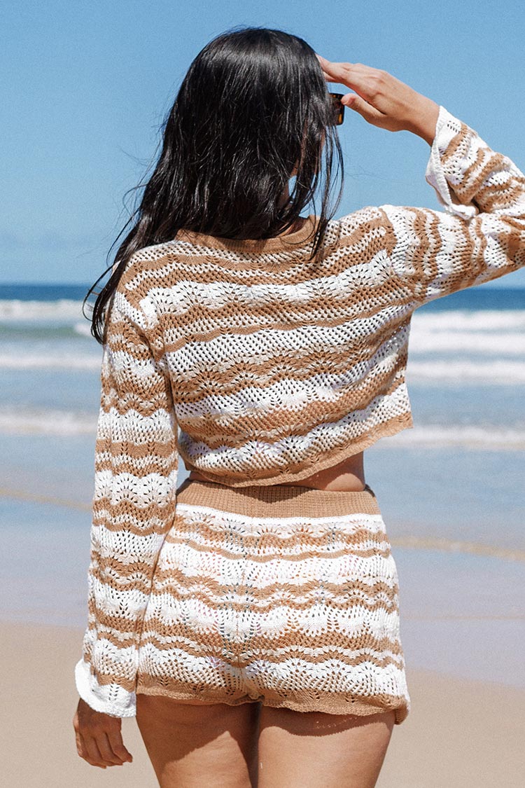 Hermosa Crochet Coverup Shorts