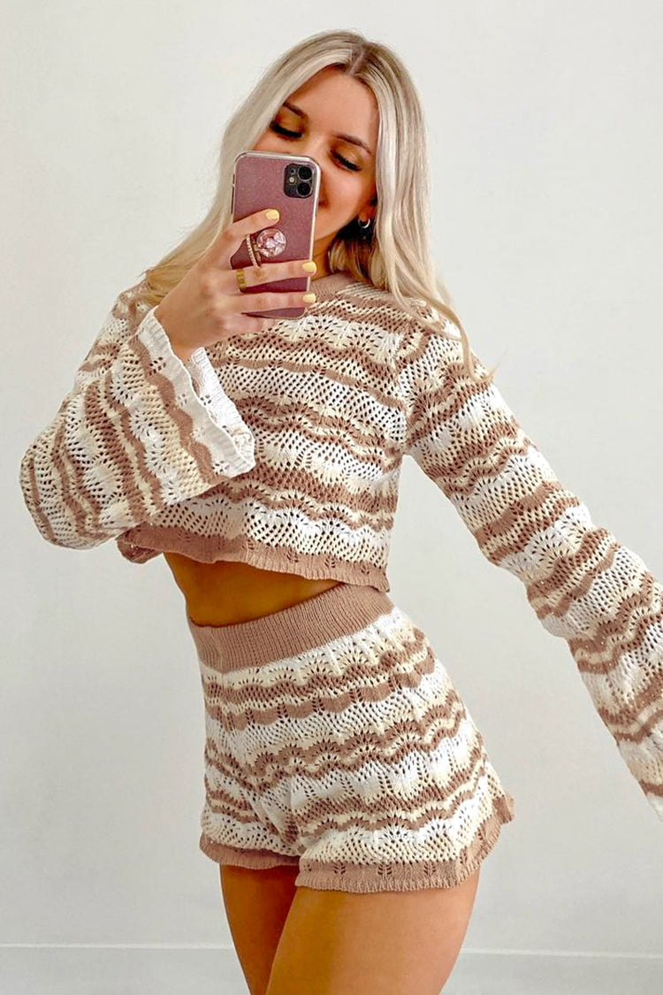 Hermosa Crochet Coverup Shorts