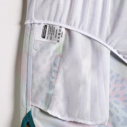 4.5 Inch Inseam Vintage Stretch Bright Fireworks Swim Trunks